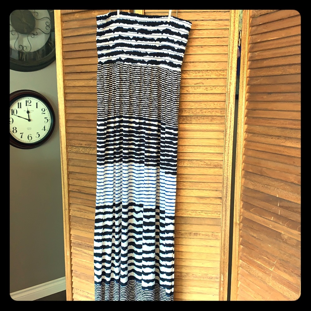 Strapless Tube Maxi Dress